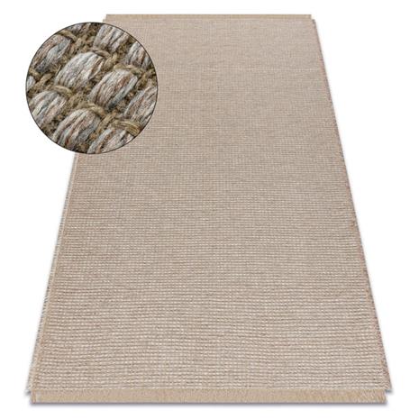 Matto JUTE 3652 beige/harmaa Plain