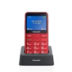 Panasonic KX-TU155EXRN matkapuhelin 6,1 cm (2.4"") 102 g Punainen Kamerapuhelin