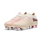 PUMA Future 9 Ultimate SG The Arrival - Sokeroitu manteli/Valkoinen/Ultra Red/Musta