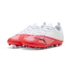 PUMA Ultra 7 Play MG The Arrival - Ultra Red/Musta/Valkoinen Lapset