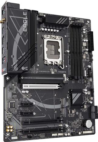 GIGABYTE Z790 EAGLE AX Motherboard - Supports Intel Core 14th Gen CPUs, 12+1+1Phases Digital VRM, up to 7600MHz DDR5 (OC), 3xPCIe 4.0 M.2, Wi-Fi 6E, 2.5GbE LAN, USB 3.2 Gen 2