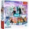 Trefl Frozen 4-in-1 palapelisetti – kuva 3