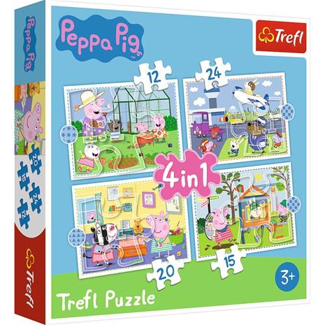 Trefl Pipsa Possu 4-in-1 palapelisetti – kuva 2/2