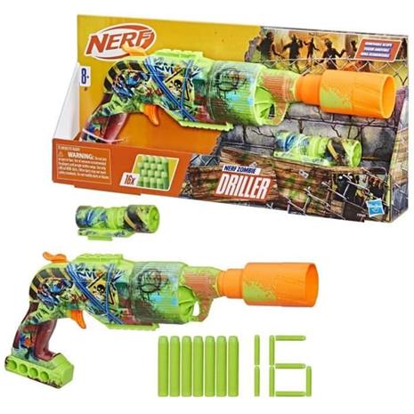 Nerf: Zombie Driller - Dart Blaster GADGET