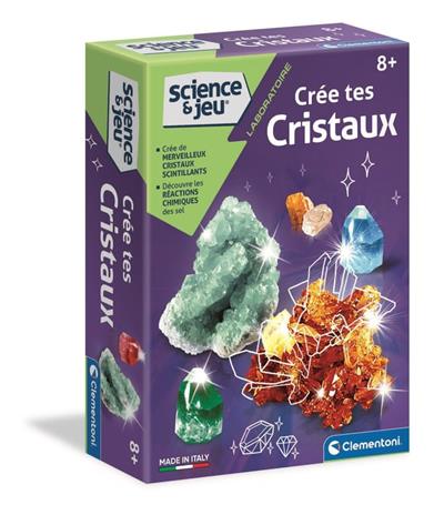CLEMENTONI Science & Game - Skapar kristaller - Science-spel