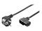 Pro Power cable C13 2x90° - Musta - 2m – kuva 3