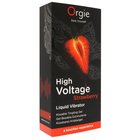 Orgie High Voltage Nestemäinen Vibraattori â€“ Mansikka