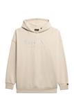 SUPERDRY Venue Metallic Relaxed Hood - PUMICE STONE BEIGE - 42
