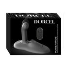 DORCEL The POWER RIDE työntöliikkeillä toimiva vibraattori imukupilla ja kaukosäätimellä