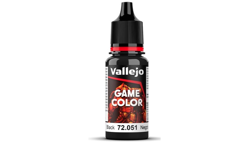 Maali: 72.051 Black 18ml MINIT – kuva 1/1