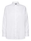 LEXINGTON CLOTHING Pernilla Organic Cotton Poplin Shirt - WHITE - L