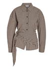 NOISY MAY Nmkilah L/S Scarfshirt - OATMEAL - XS