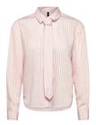 VERO MODA Vmjuliana Ls Tie Detail Shirt Exp - STAR WHITE - S