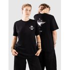adidas Skateboarding X Temple Of Skate Crane T-paita black / white