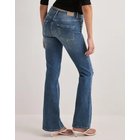 Only - Sininen - Onlblush Mid Flared Des Dnm DOT119