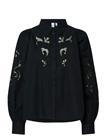 YAS Yaszimia Ls Shirt S. Noos - BLACK - 38