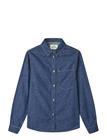 MADS Nä?RGAARD Air Denim Crani Shirt - MID BLUE DENIM - 38