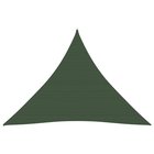 vidaXL Aurinkopurje 160 g/m² tummanvihreä 5x5x5 m HDPE