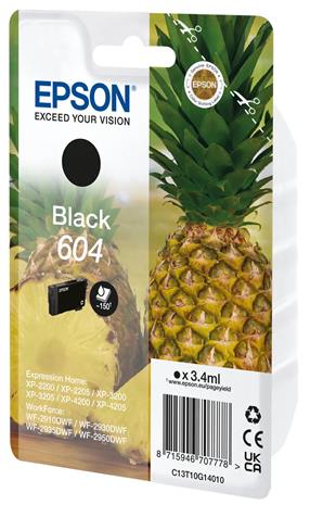 Epson Singlepack Black 604 Ink