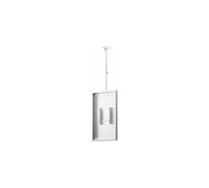 HI-ND mounting kit - portrait - for digital signage LCD panel - white - Max - recommended for 43"