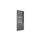 Multibrackets M Pro Series - stand - for LCD display - enclosure totem - black - Max 35 kg - recommended for 55"
