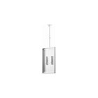 HI-ND mounting kit - portrait - for digital signage LCD panel - black - Max - recommended for 50"