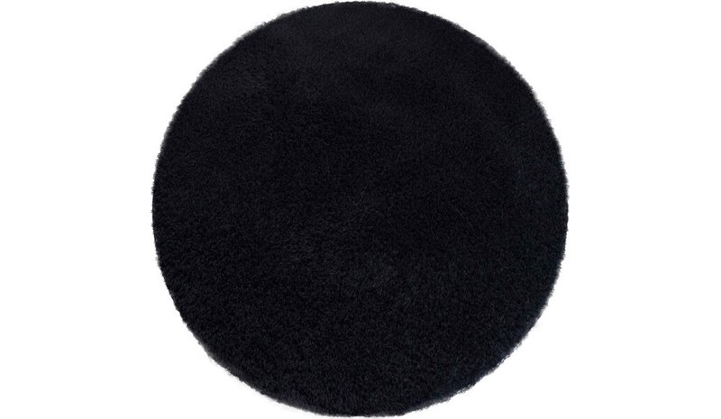 Alpakka Strado 160x160 pyöreä matto - AlpacaBlack