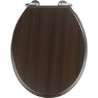 Wenge Wenge Mdf wc-istuin, 35,5x42,5 cm, puujäljitelmä