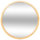Kylpyhuoneen peili 5five Simply Smart LED-valaistuksella, 57 cm, hiekanvärinen