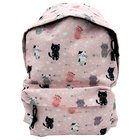 Kissa kuosinen reppu etutaskulla