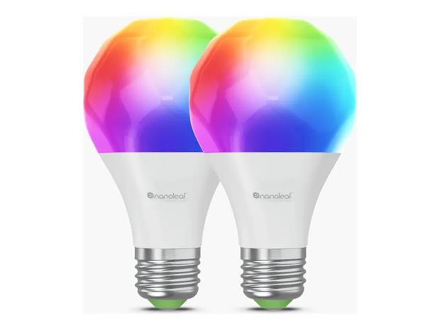 Nanoleaf Essential RGB LED älylamppu 9 W E27 (2 kpl) – kuva 4/6