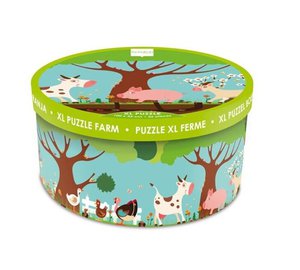 Lattiapalapeli Scratch Floor/ Farm, 6181111, 36 kpl