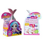 lima Mermaid Shine Pink ja Charms, Stressiä vähentävä lelu Slime