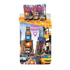Times square-pussilakanasetti, 140 x 200 cm + 1 tyynyliina 70 x 90 cm