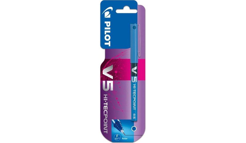 Pilot V5 sininen mustekynä – kuva 1/1