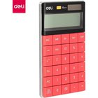Deli E1589 12-paikkainen laskin, punainen