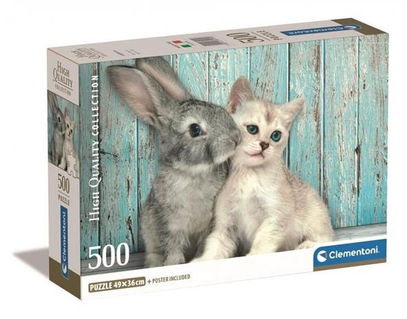 Clementoni Cat & Bunny (500) – kuva 4/6
