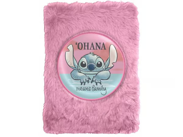 Disney Stitch plush notebook – kuva 3/4