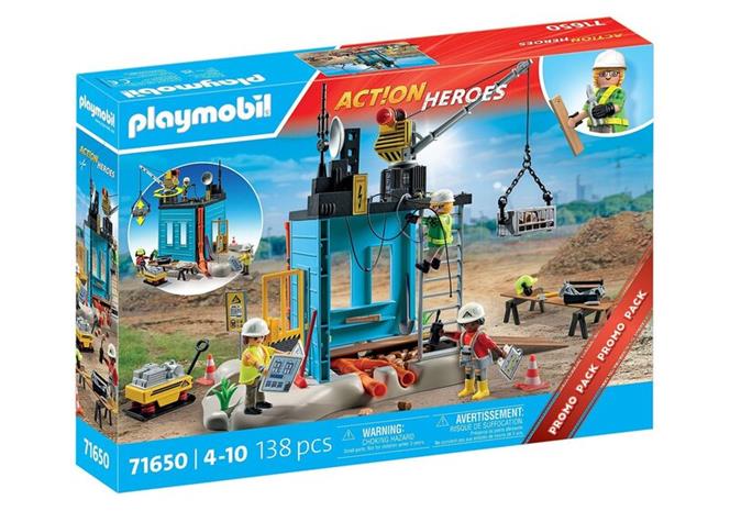 Playmobil - Construction site (71650) – kuva 8/8