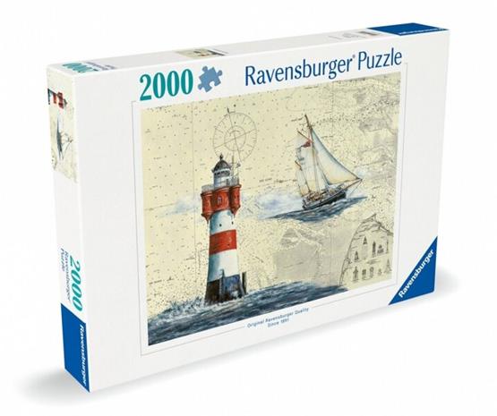 Pussel Romantic Lighthouse 2000 bitar, Ravensburger