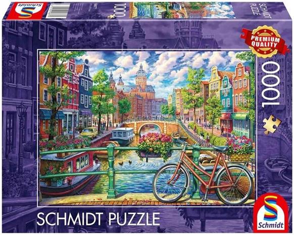 Amsterdam Canal Palapeli 1000 Palaa Schmidt