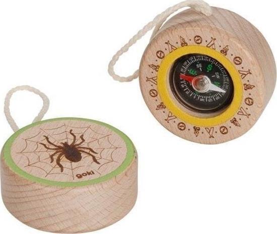 Goki Wooden Compass Spider