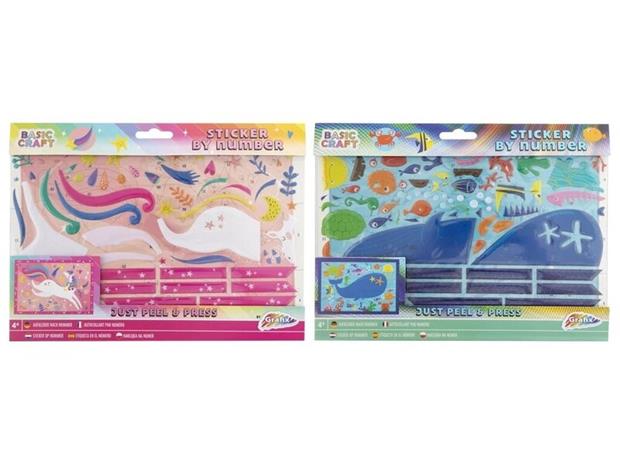 Grafix Sticker by Number - Underwater World