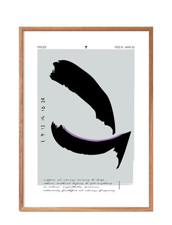Poster & Frame Poster & Frame Pisces - Multi/patterned - 50X70CM – kuva 2/4