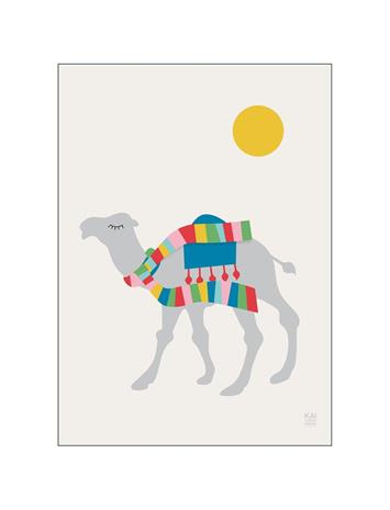 Poster & Frame Poster & Frame Dromedary - Multi/patterned - A3