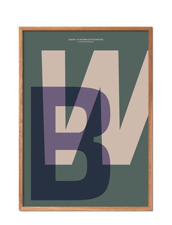 Poster & Frame Poster & Frame Ilwt-Wb - Multi/patterned - 70X100CM