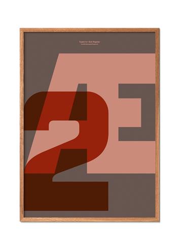 Poster & Frame Poster & Frame Ilwt-Ae2 - Multi/patterned - 70X100CM