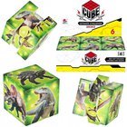 Trifox Puzzle Cube dinosaurukset, 60x60 mm