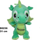 Vihreä dinosaurus lohikäärme pehmolelu - 31 cm