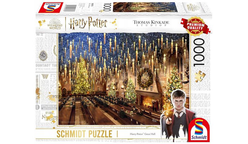 Palapeli 1000 palaa Thomas Kinkade Harry Potter: Suuri sali